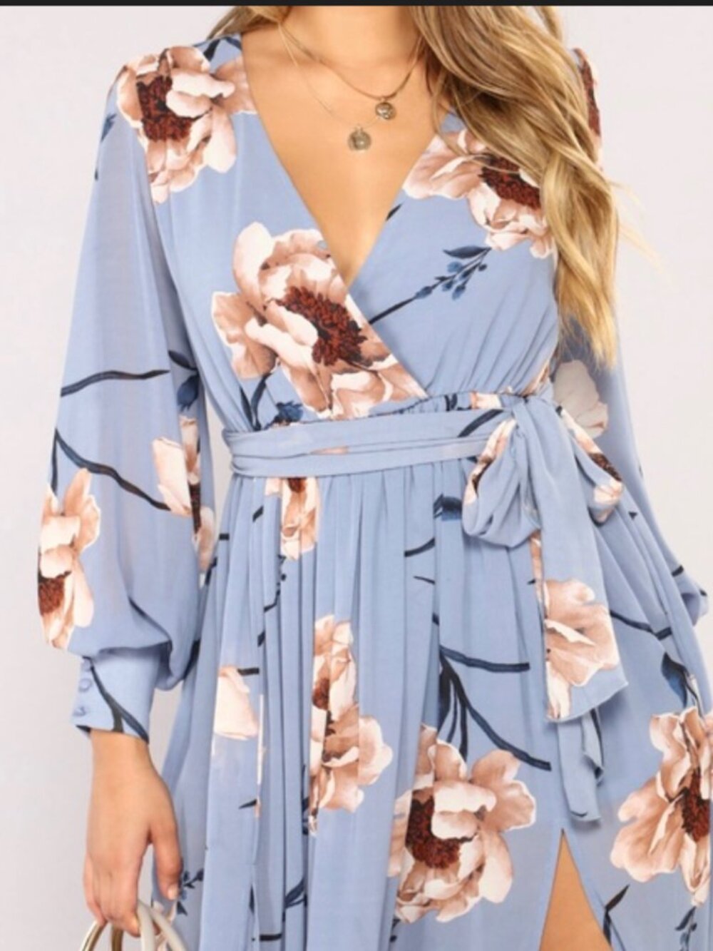 Fashion Nova Park Avenue Maxi Dress  NWOT